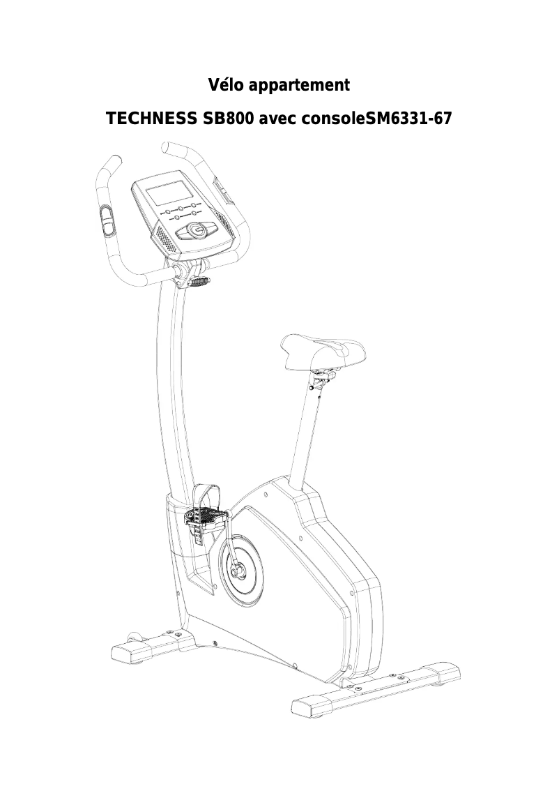 Image de la première page du manuel de l'appareil SB800