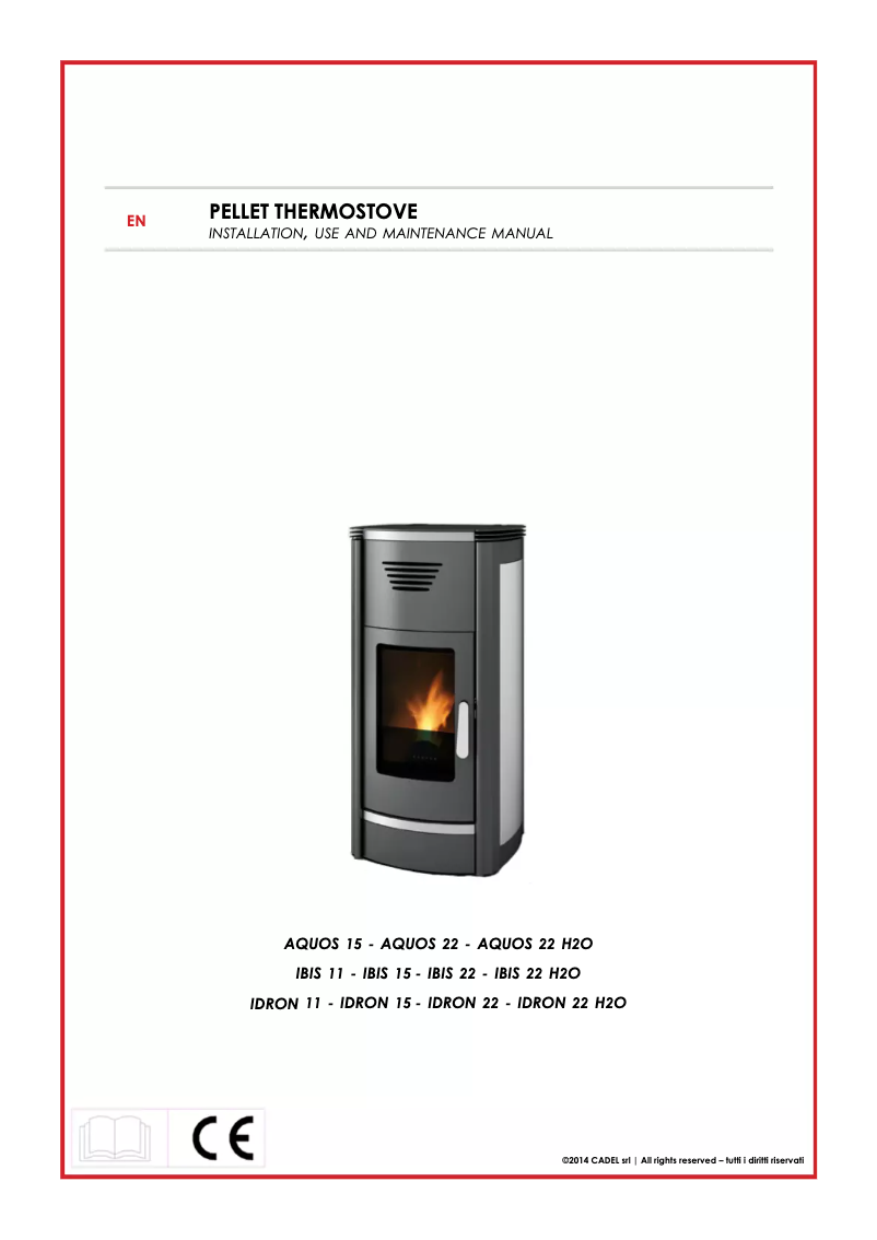 Page 1 de la notice Manuel utilisateur Cadel Aquos 22