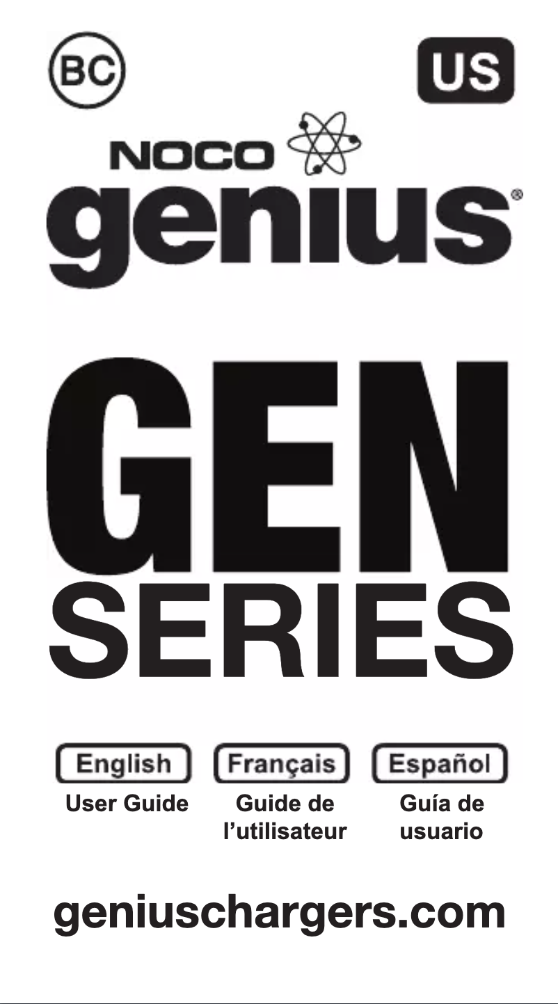 Image de la première page du manuel de l'appareil Genius GEN2