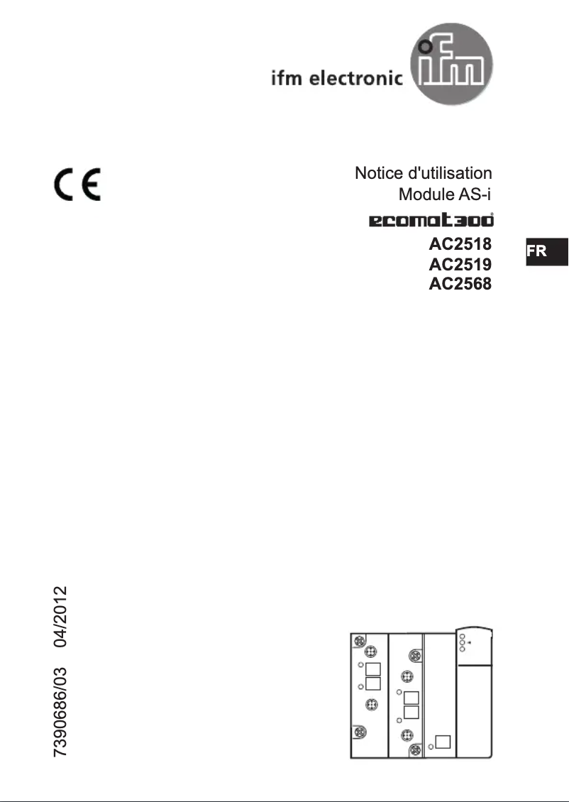 Image de la première page du manuel de l'appareil AC2519