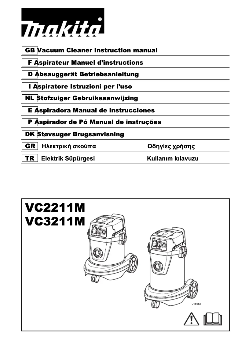 Page n°1 - Mode d'emploi Makita VC2211MX1