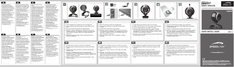 Página 1 del manual Manual de usuario Speed-Link Snappy Smart SL-6825-BK