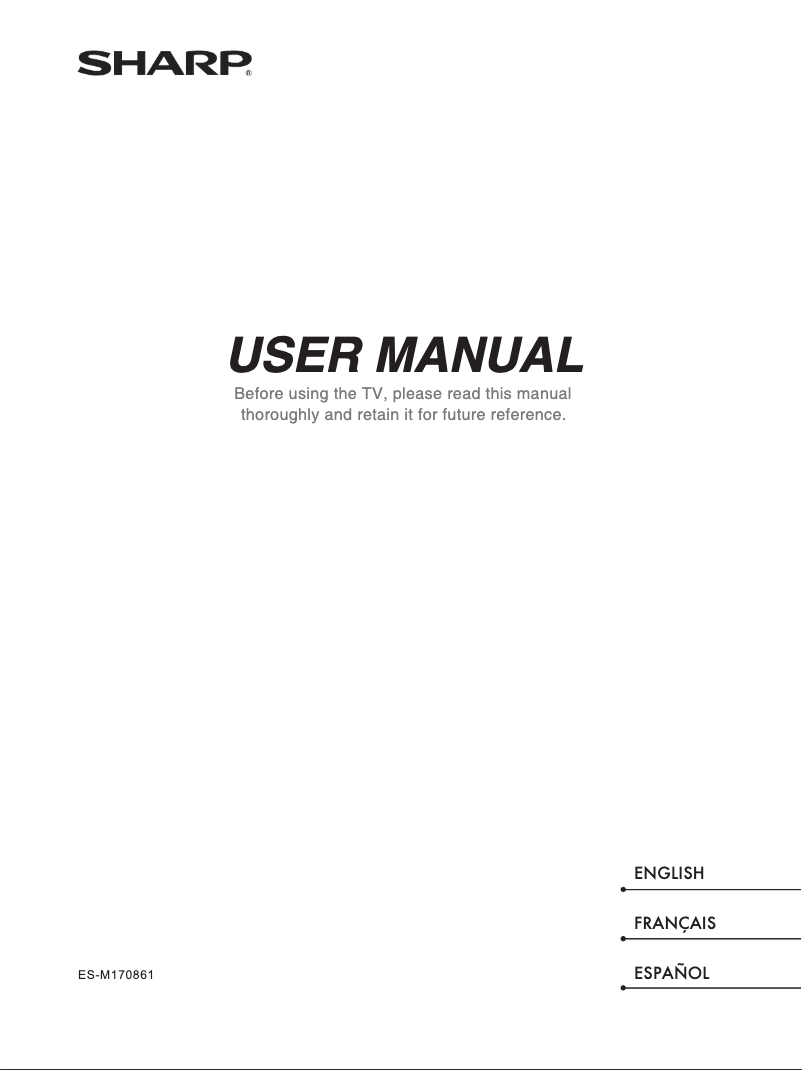 Imagen de la primera página del manual del dispositivo LC-40P5000U