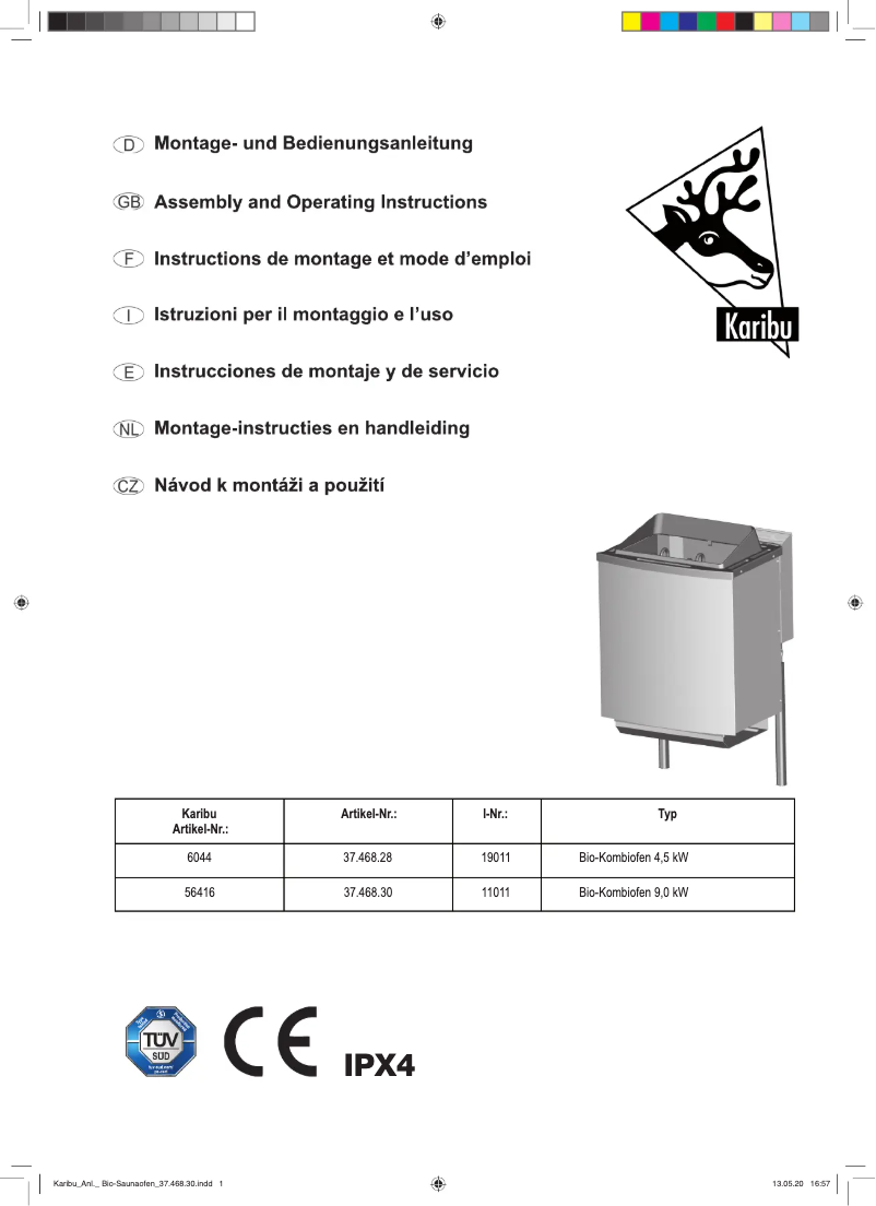 Página 1 del manual Manual de usuario Karibu Norin
