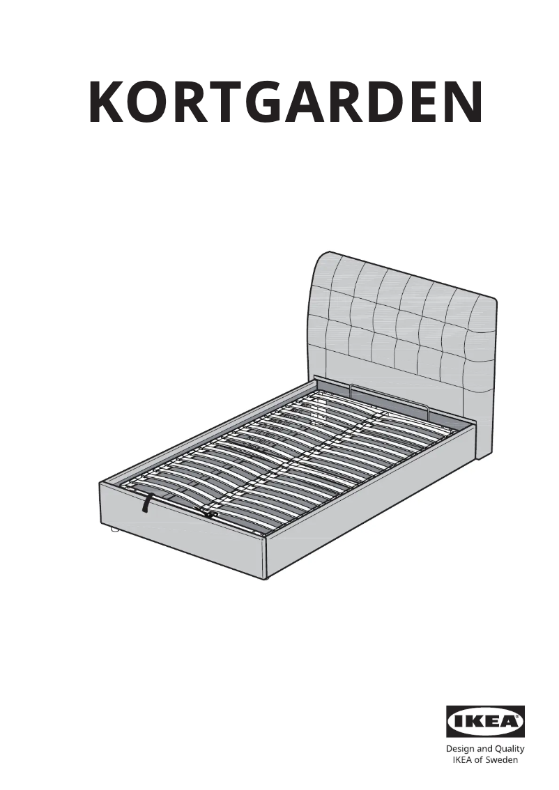 Image de la première page du manuel de l'appareil KORTGARDEN 205.708.34
