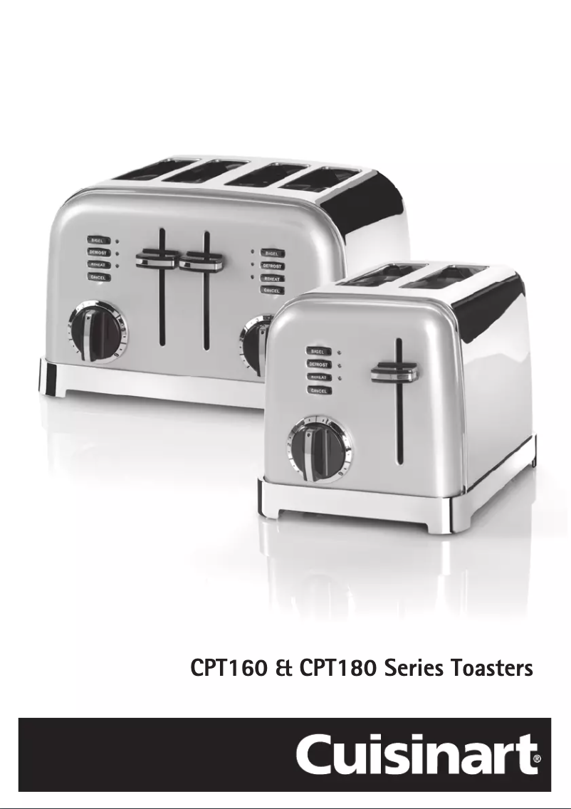 Page n°1 - Manuel utilisateur Cuisinart CPT180GU