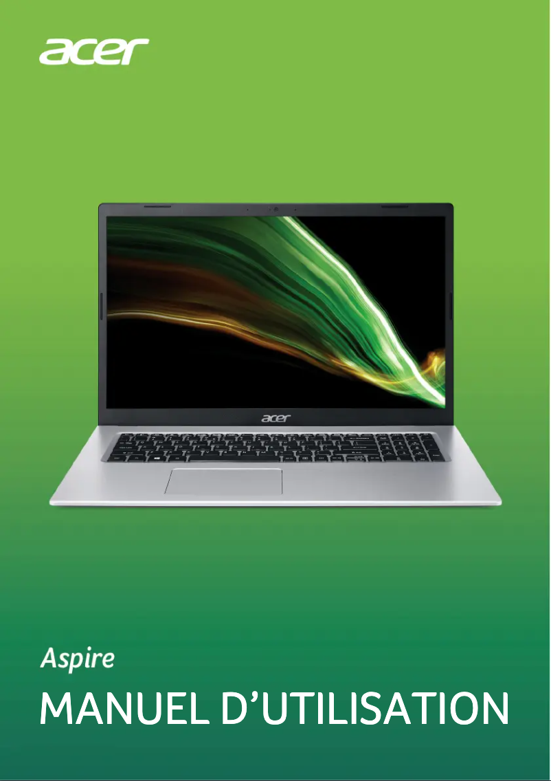 Página 1 del manual Manual de usuario Acer Aspire 3