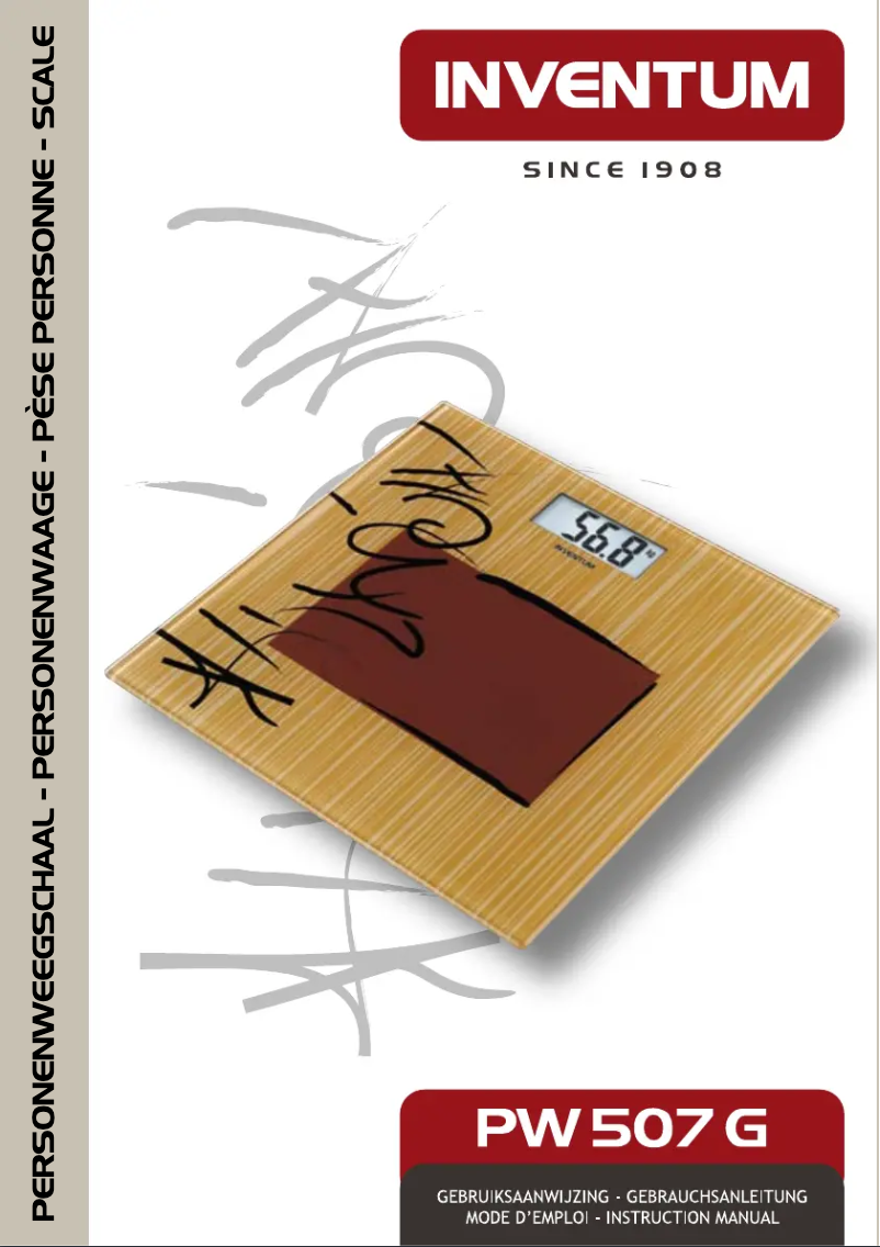 Page n°1 - Manuel utilisateur Inventum PW507G