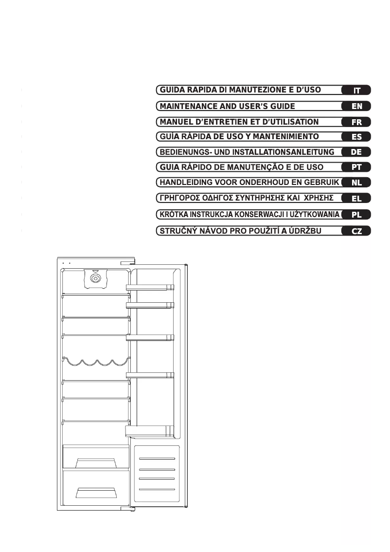 Page 1 de la notice Manuel utilisateur Candy CFLO3550E/N
