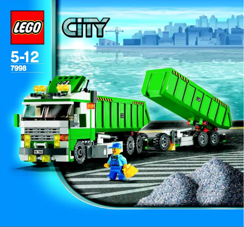 Page n°1 - Manuel utilisateur Lego City 7998