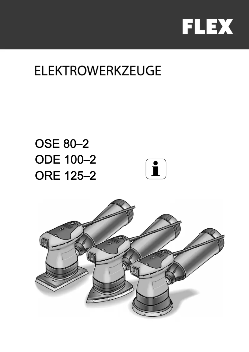 Page n°1 - Manuel utilisateur Flex ORE 125-2
