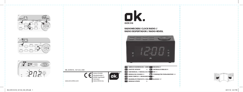Página 1 del manual Manual de usuario OK OCR 310