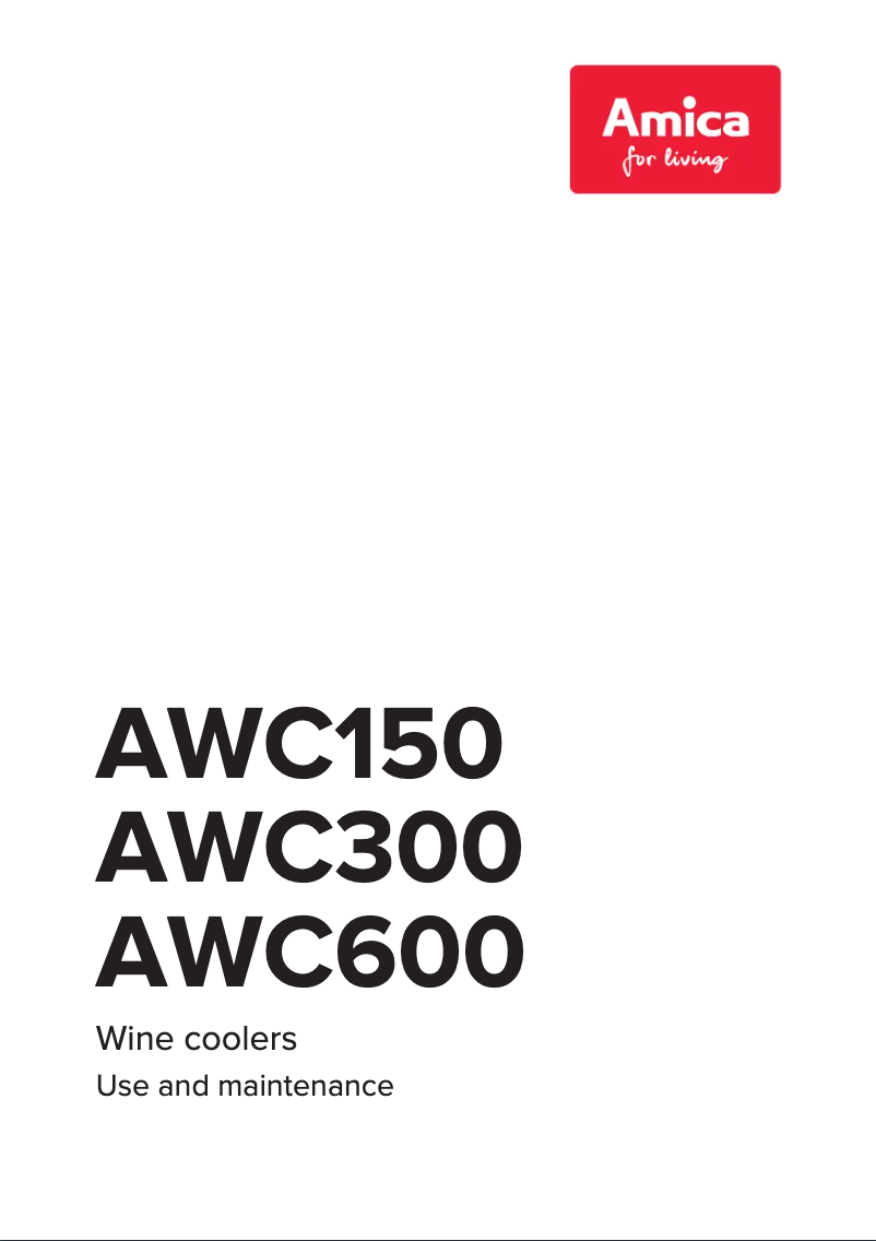 Imagen de la primera página del manual del dispositivo AWC600