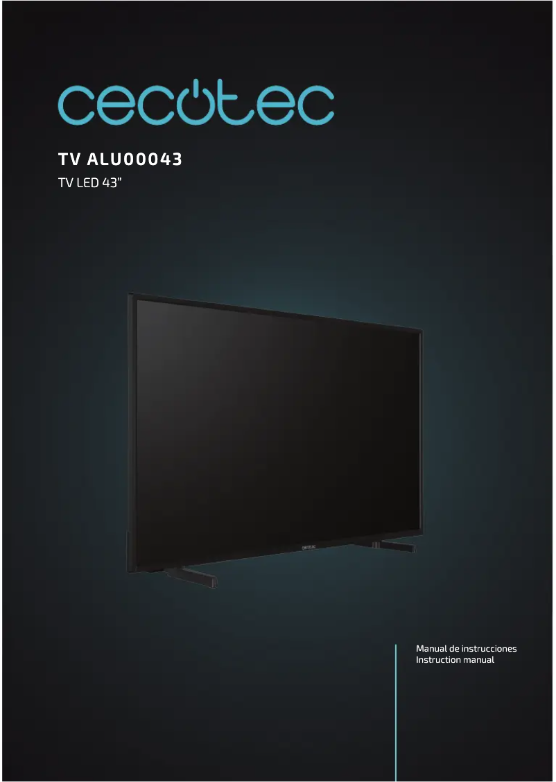 Página 1 del manual Manual de usuario Cecotec ALU00043