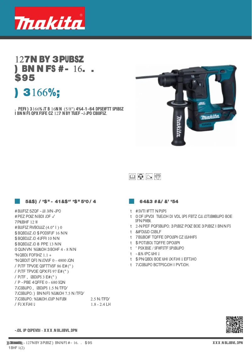 Image de la première page du manuel de l'appareil HR166DZ