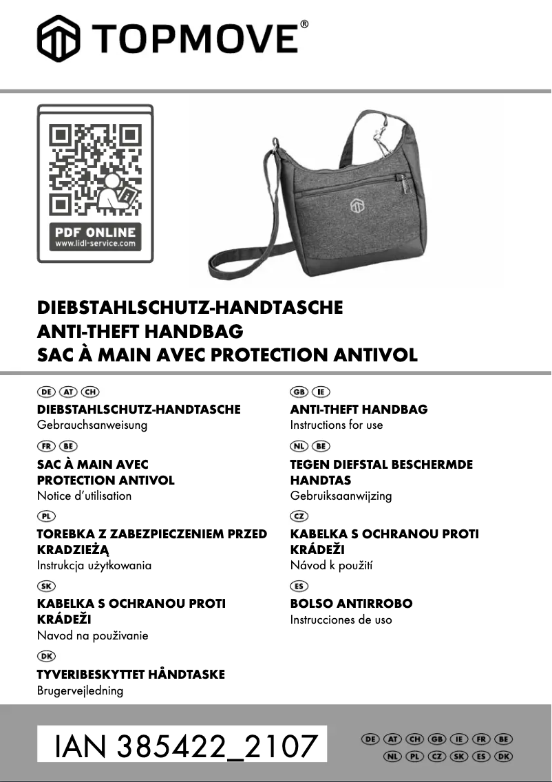 Image de la première page du manuel de l'appareil IAN 385422