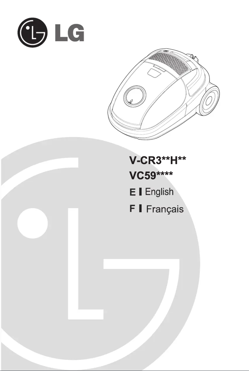 Page 1 de la notice Manuel utilisateur LG VC5985WL