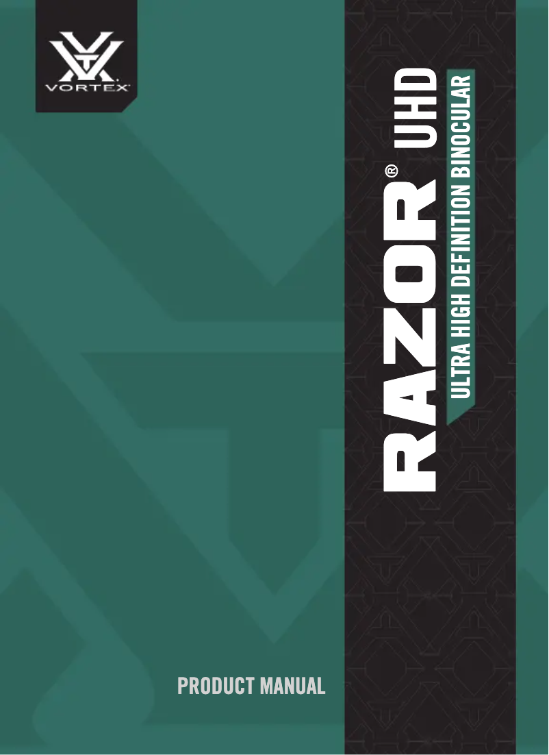 Page n°1 - Manuel utilisateur Vortex Razor UHD 18 x 56