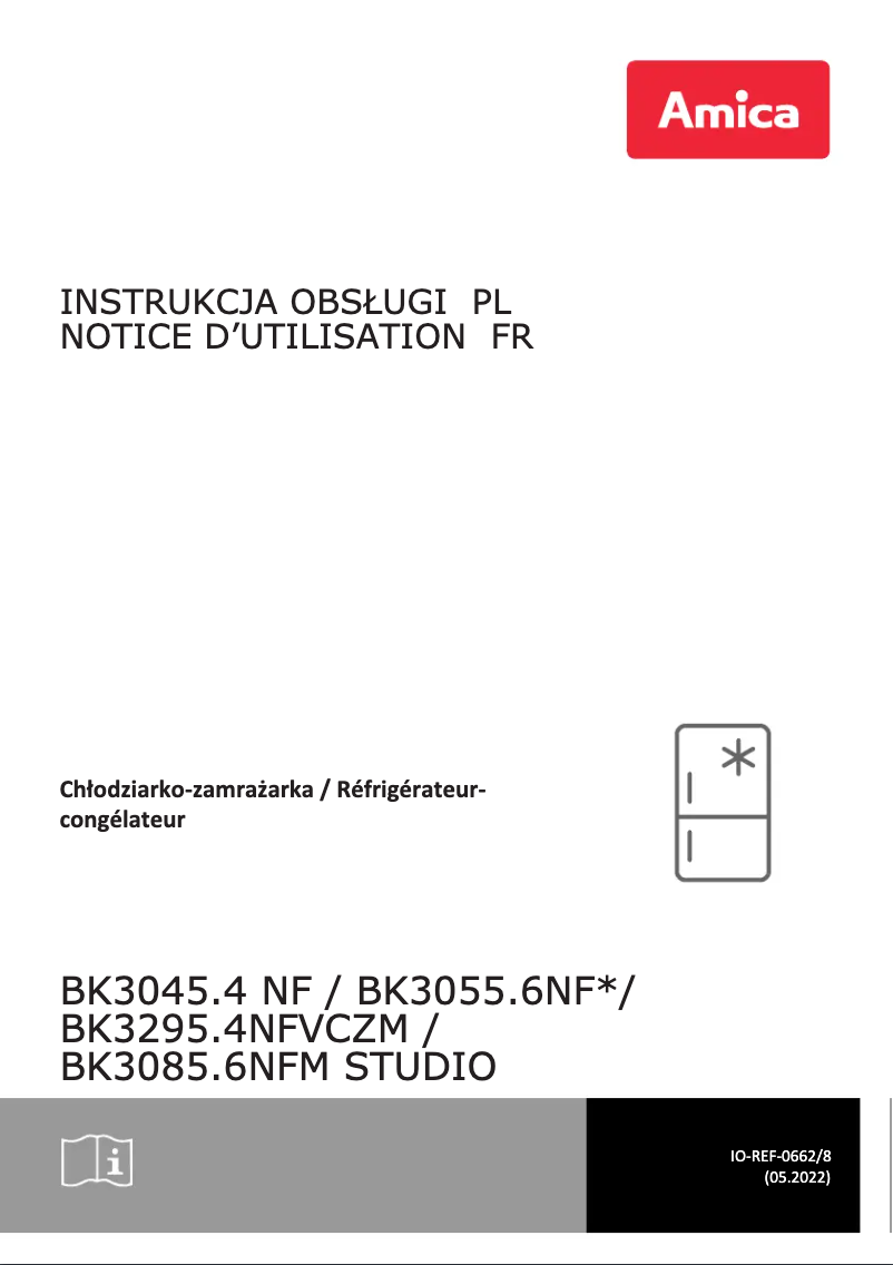 Image de la première page du manuel de l'appareil BK3085.6NFM