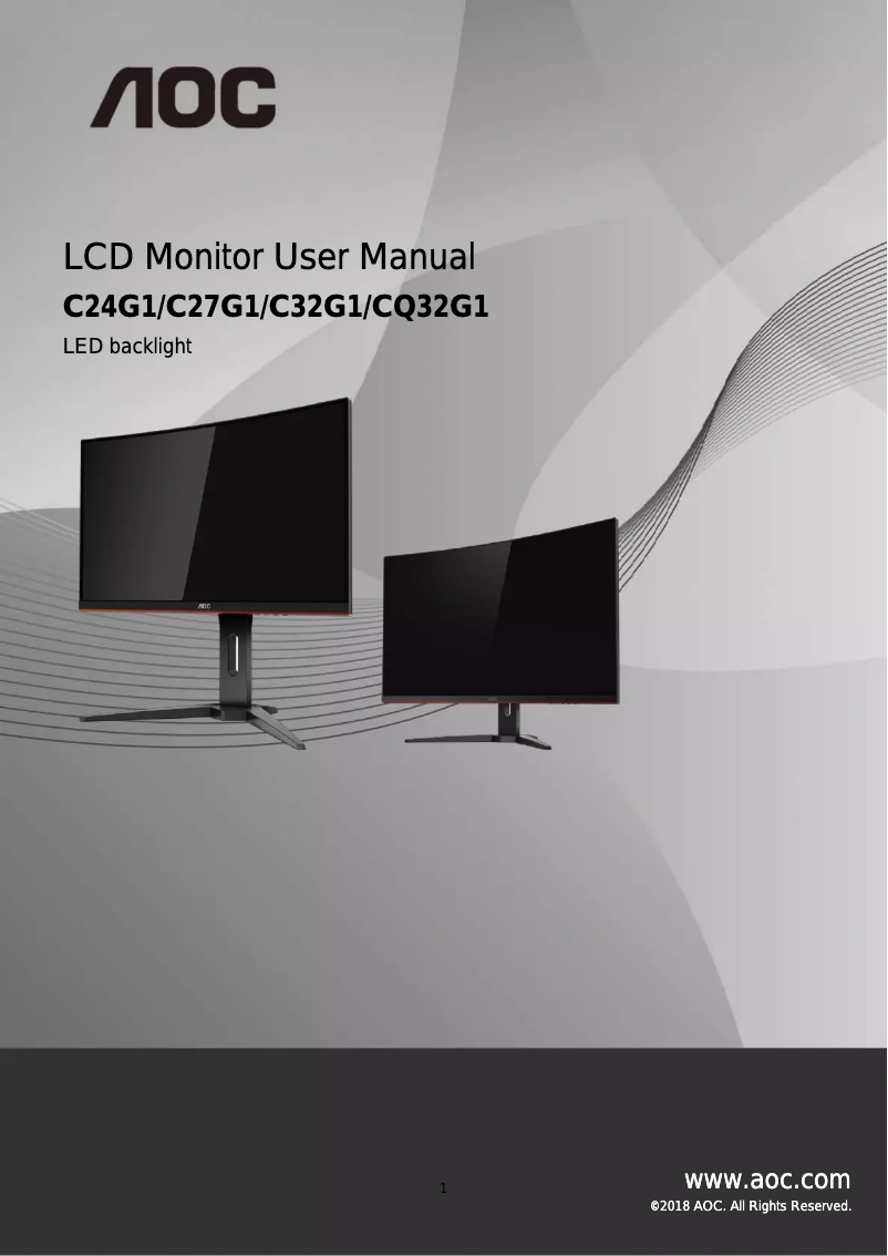 Image de la première page du manuel de l'appareil Gaming CQ32G1