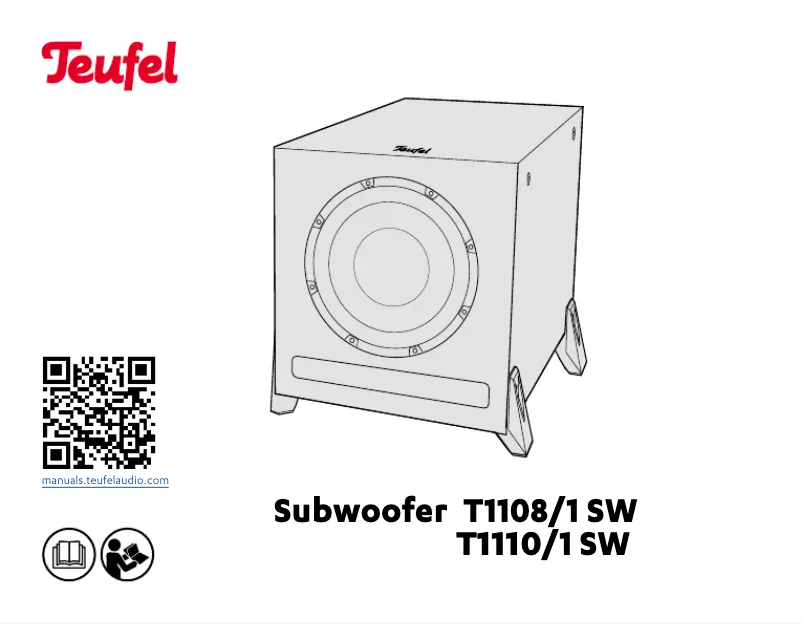 Page 1 de la notice Guide de démarrage rapide Teufel Ultima 40C Mk3