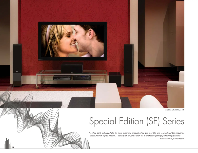 Page 1 de la notice Manuel utilisateur Paradigm SE Sub