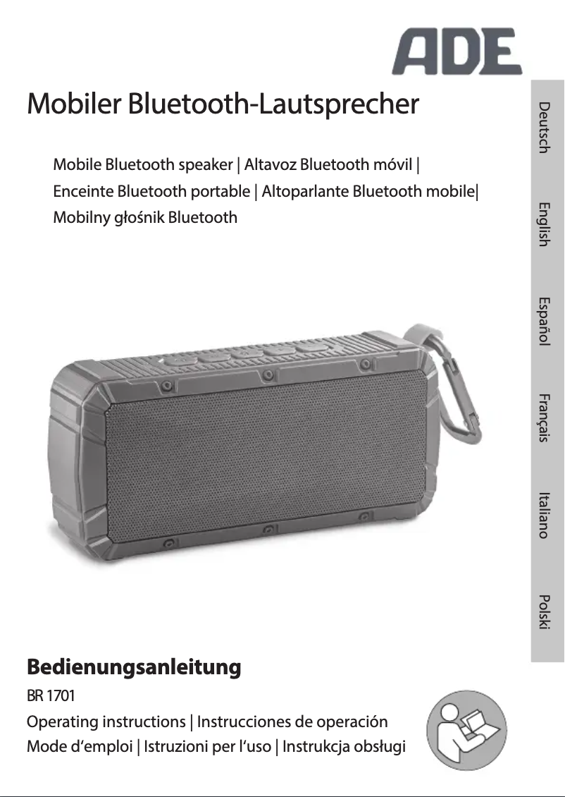 Image de la première page du manuel de l'appareil BR 1701