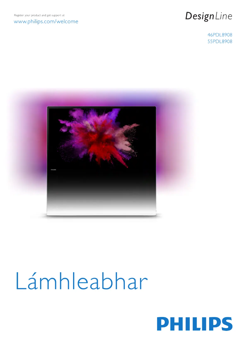 Page 1 de la notice Manuel utilisateur Philips DesignLine 46PDL8908S