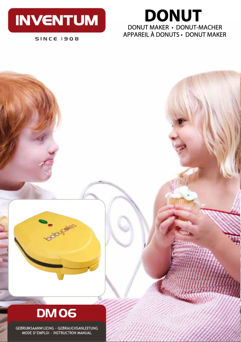 Page 1 de la notice Manuel utilisateur Inventum Donut DM 06