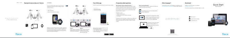 Page 1 de la notice Manuel utilisateur Tacx Blue Matic T2650