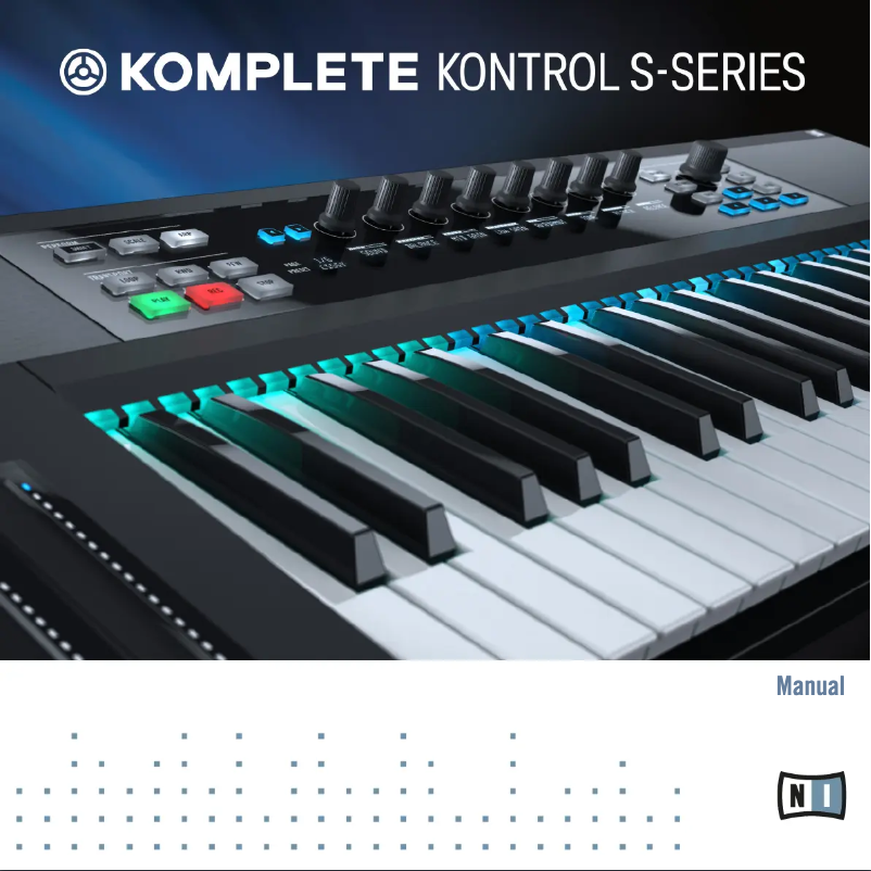 Page 1 de la notice Manuel utilisateur Native Instruments Komplete Kontrol S61