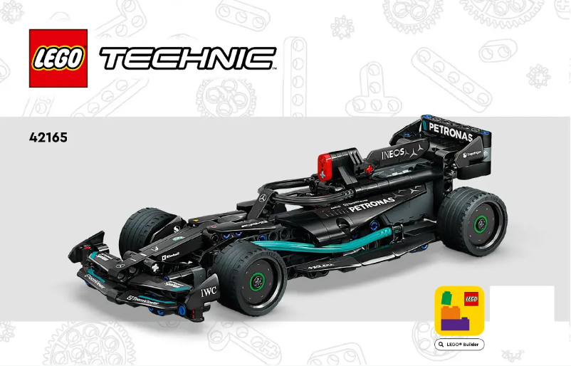 Page n°1 - Manuel utilisateur Lego Technic 42165