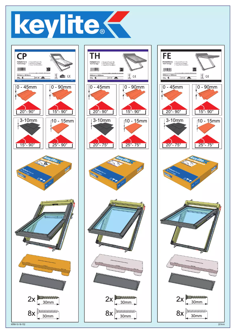 Page 1 de la notice Manuel utilisateur Keylite FE