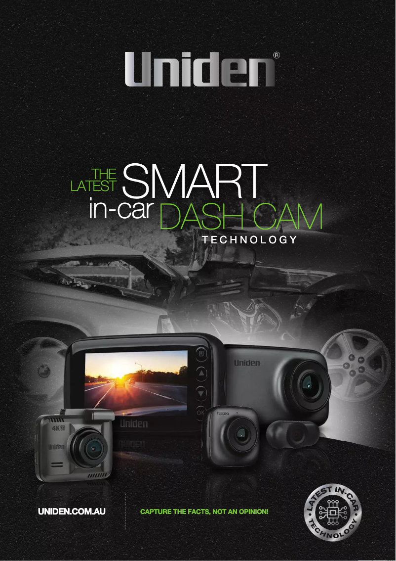 Page n°1 - Brochure Uniden iGO CAM 40