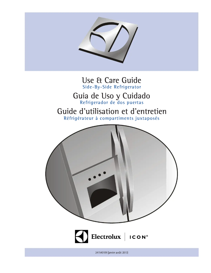 Image de la première page du manuel de l'appareil E23CS78HPS