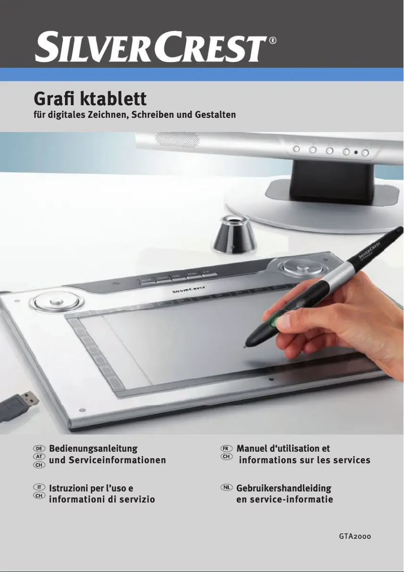 Page 1 de la notice Manuel utilisateur SilverCrest GTA 2000