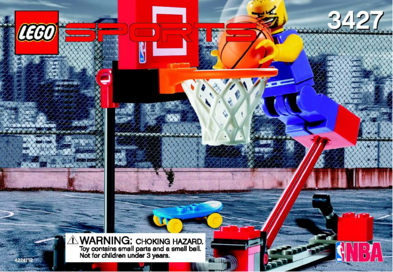 Page n°1 - Manuel utilisateur Lego Sports 3427