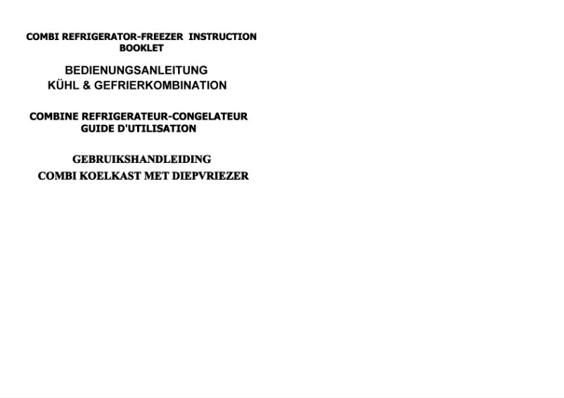 Page n°1 - Manuel utilisateur Whiteline VC 380