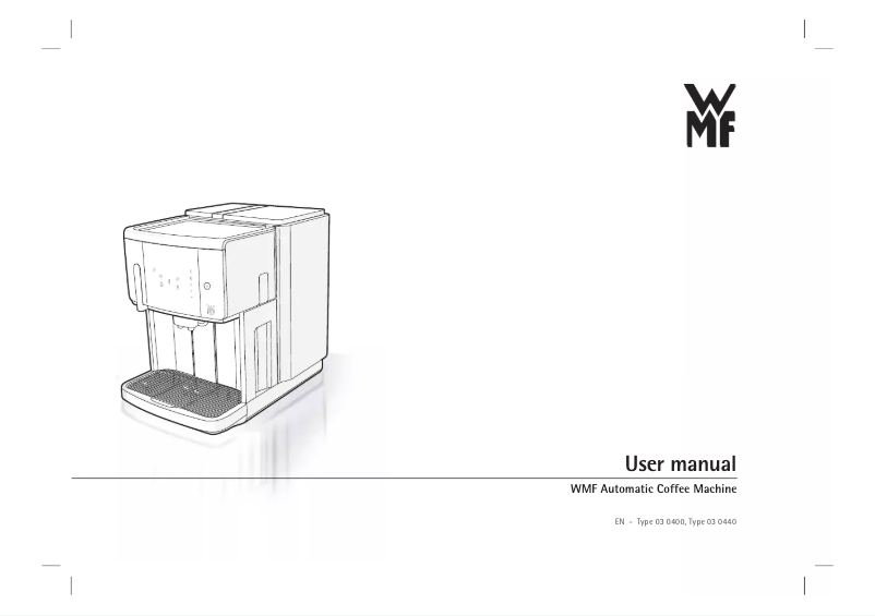 Page 1 de la notice Manuel utilisateur WMF Baldessarini