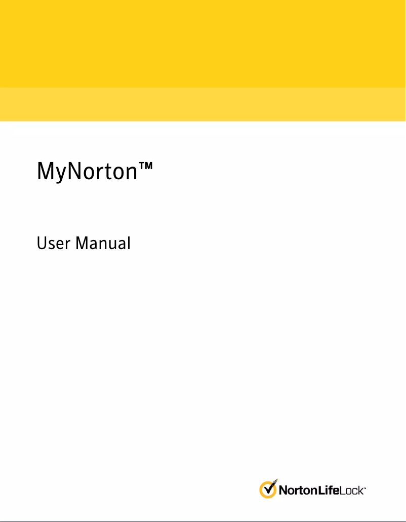 Page n°1 - Manuel utilisateur Norton Norton 360 Deluxe