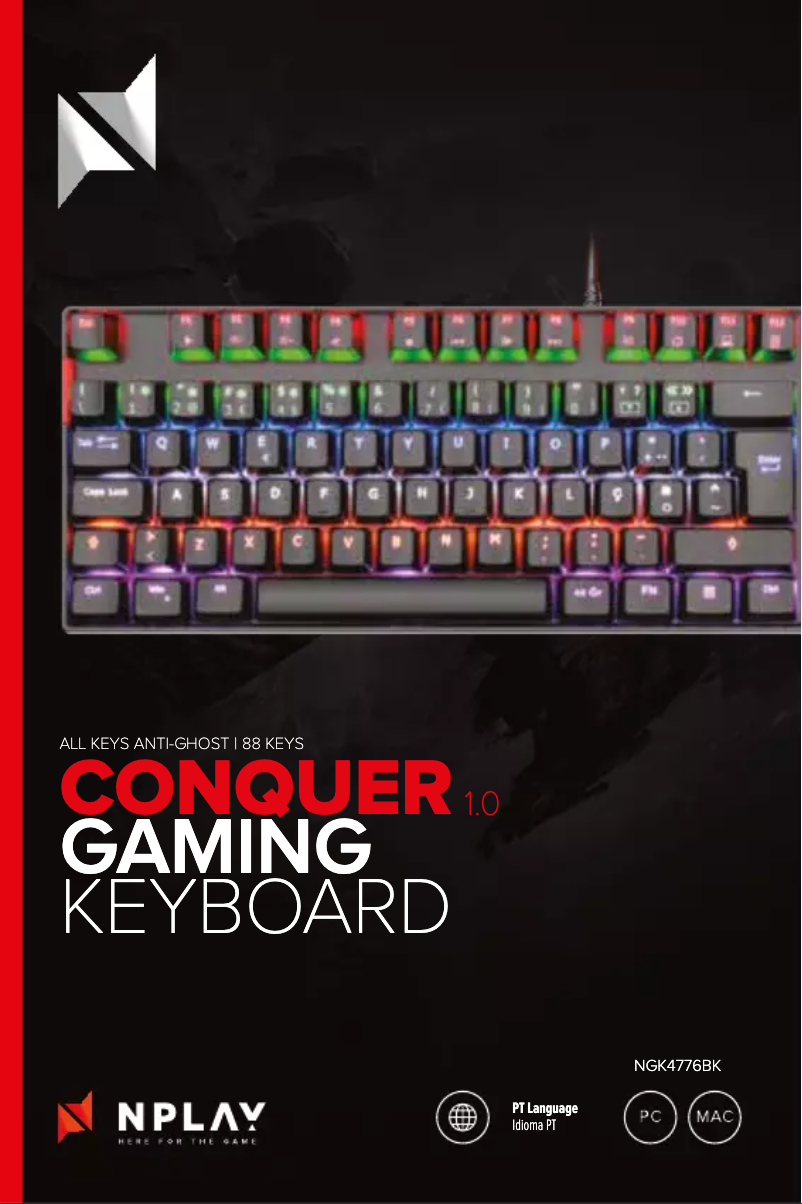 Page n°1 - Manuel utilisateur NPLAY CONQUER 1.0