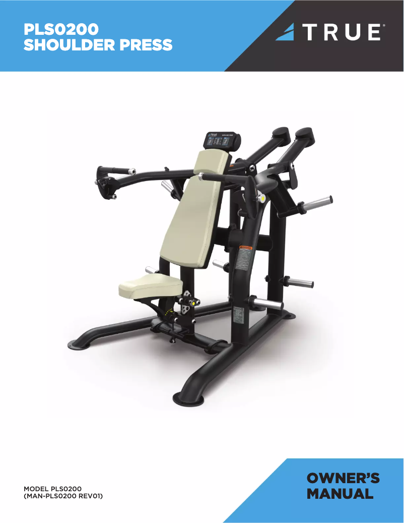 Page 1 de la notice Manuel utilisateur True PLS0200