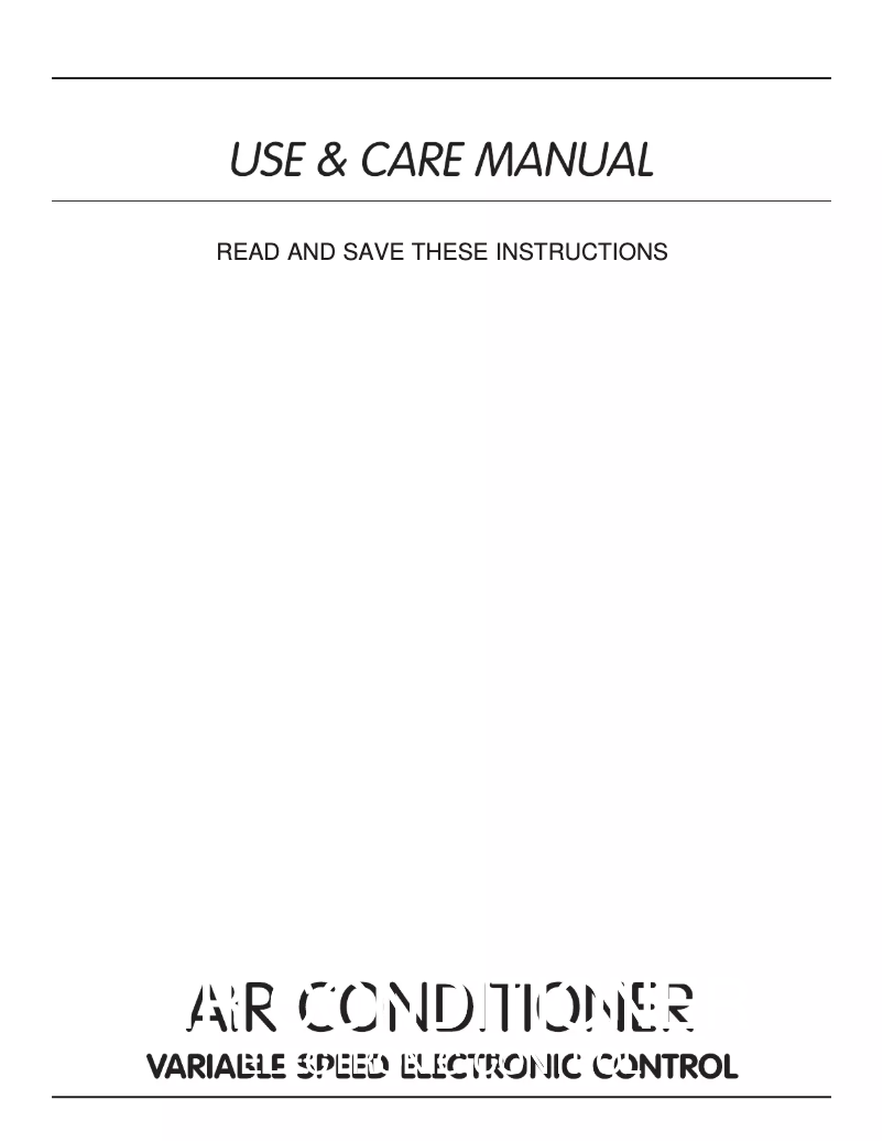 Page 1 de la notice Manuel utilisateur Frigidaire FFRA102WAE