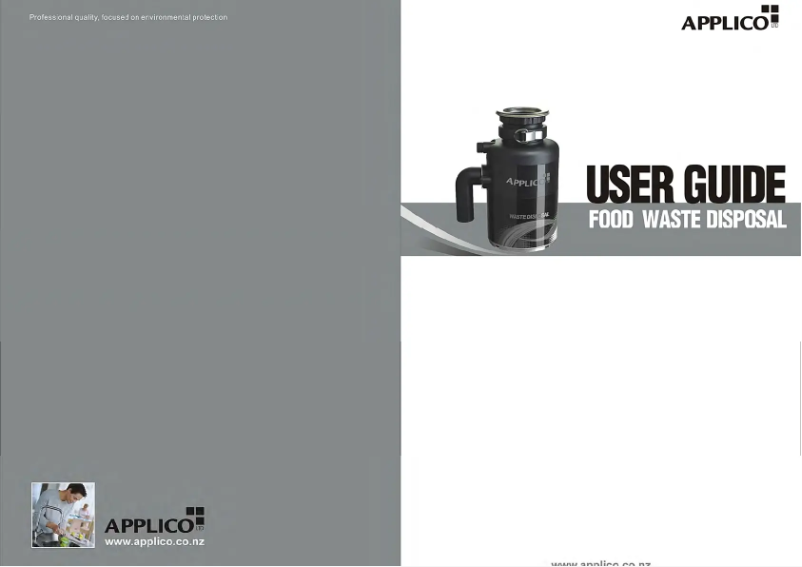 Page 1 de la notice Manuel utilisateur Applico GAWD12