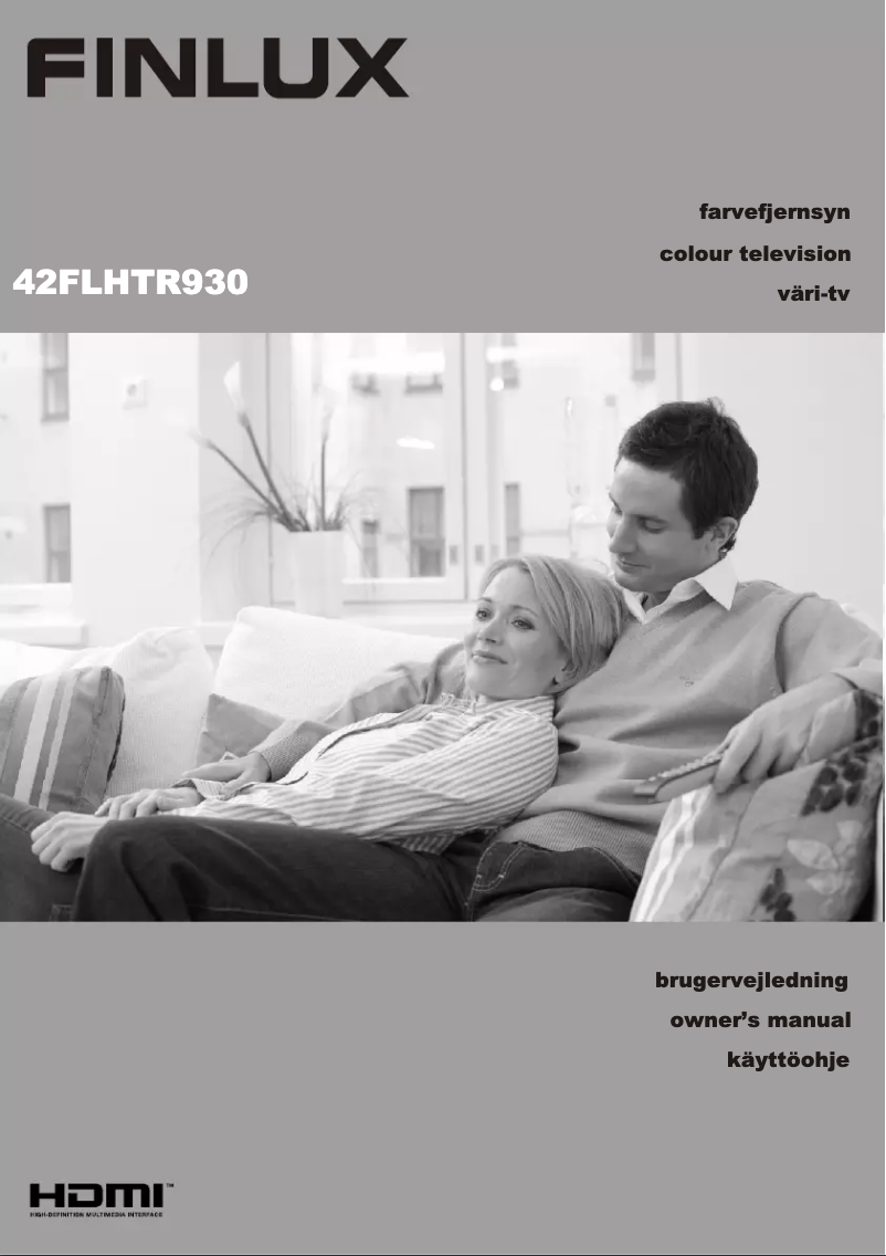 Page n°1 - Manuel utilisateur Finlux 42FLHTR930