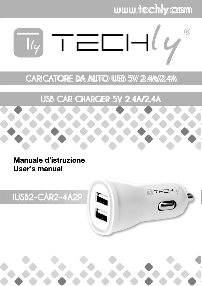 Página 1 del manual Manual de usuario Techly IUSB2-CAR2-4A2P