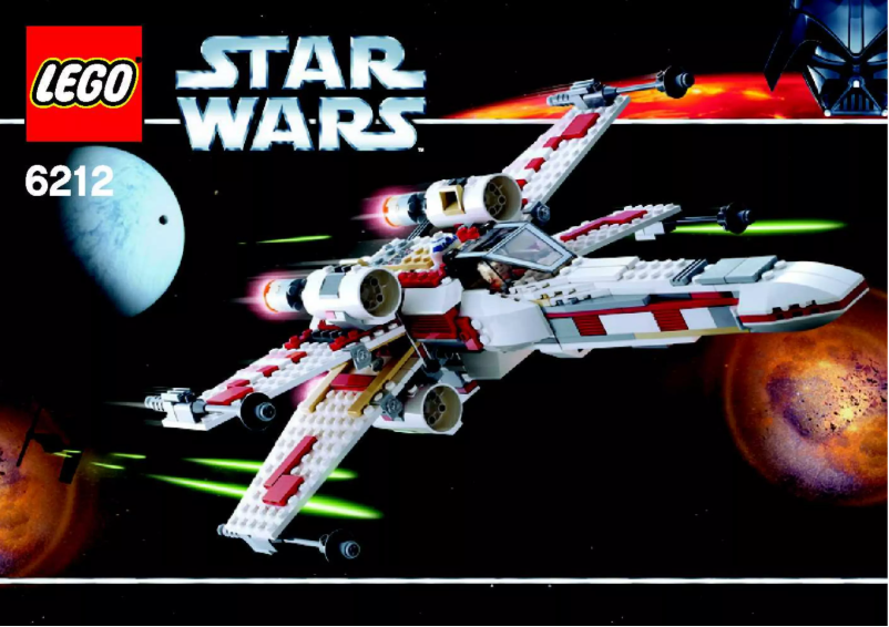 Page 1 of the manual User Manual Lego Star Wars 6212