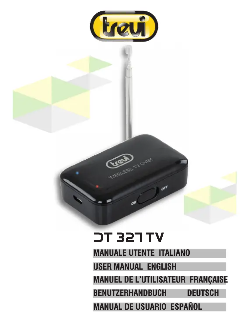 Image de la première page du manuel de l'appareil DT 327 TV