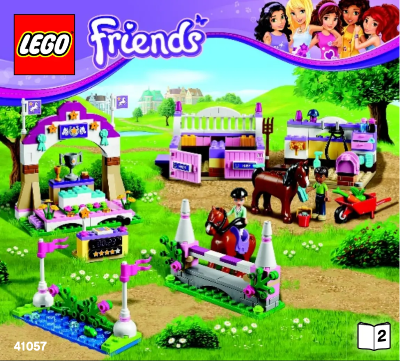 Page 1 de la notice Manuel utilisateur Lego Friends 41057