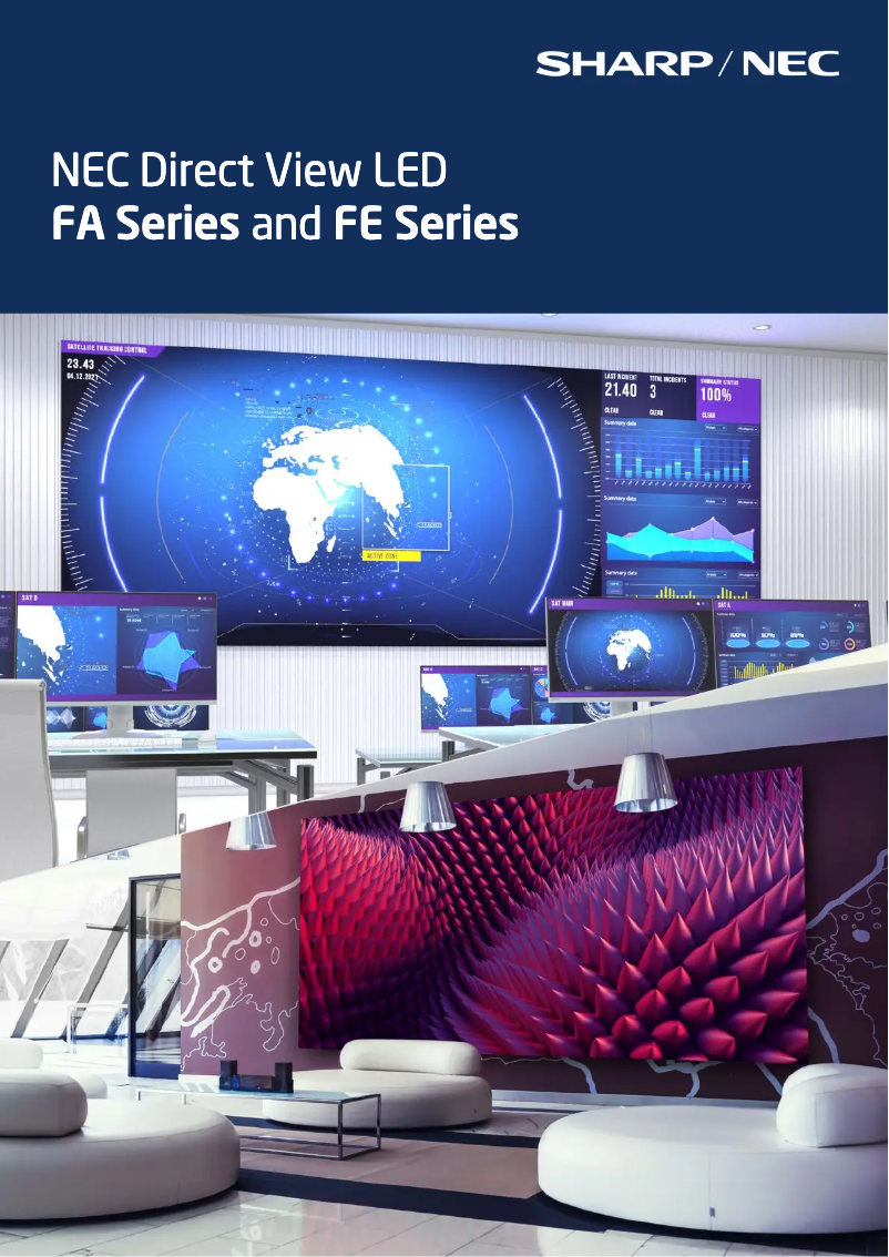 Image de la première page du manuel de l'appareil LED-FE038i2